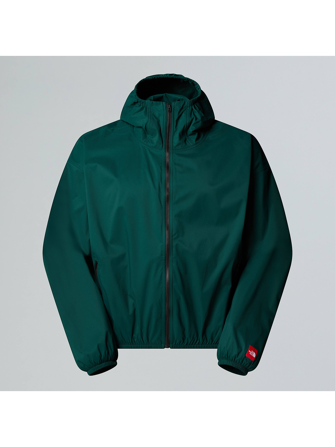 Chaqueta cortaviento plegable con capucha Redbox unisex 4