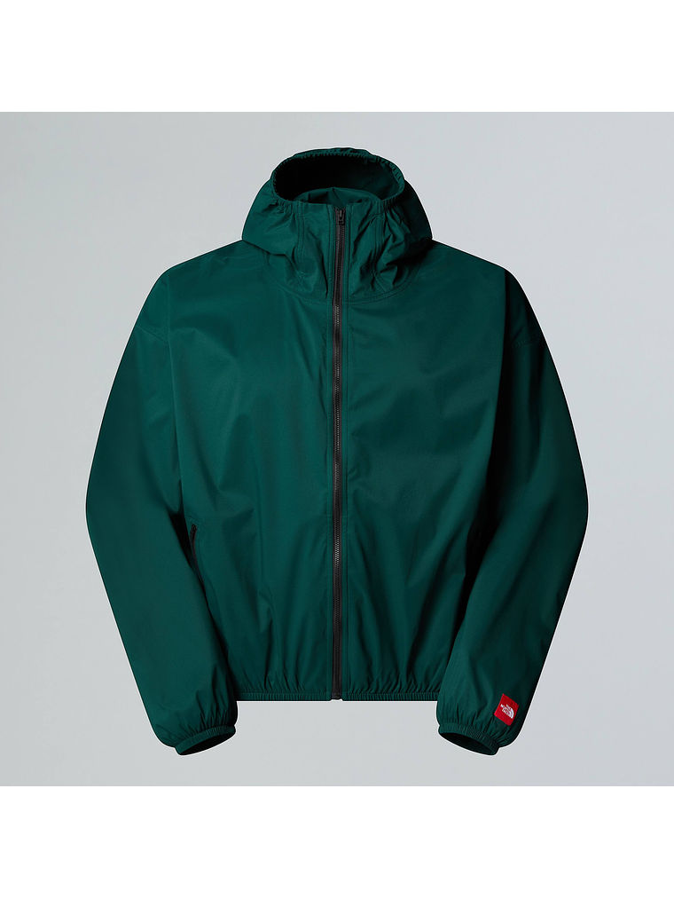 Chaqueta cortaviento plegable con capucha Redbox unisex 4