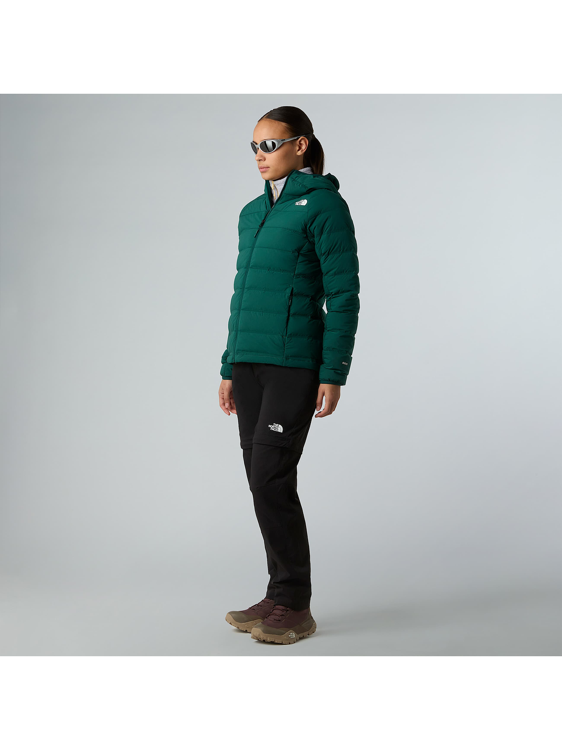 Chaqueta de plumón con capucha Abseil para mujer 1