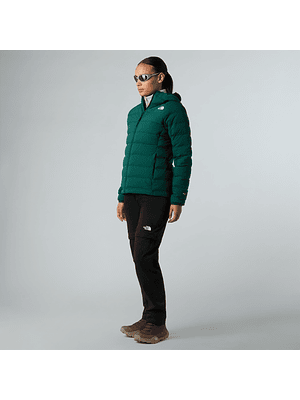 Chaqueta de plumón con capucha Abseil para mujer