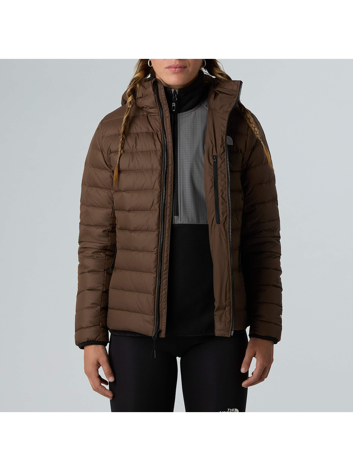 Chaqueta de plumón con capucha Classic para mujer 3