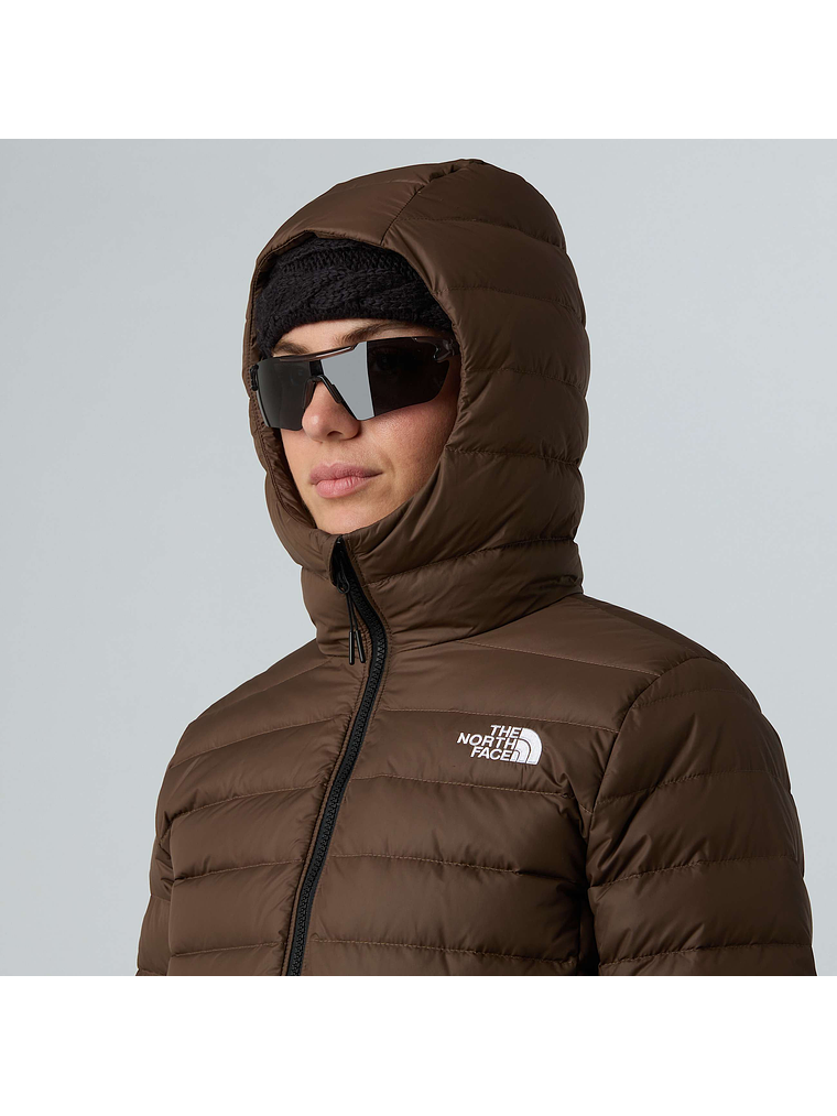 Chaqueta de plumón con capucha Classic para mujer 4