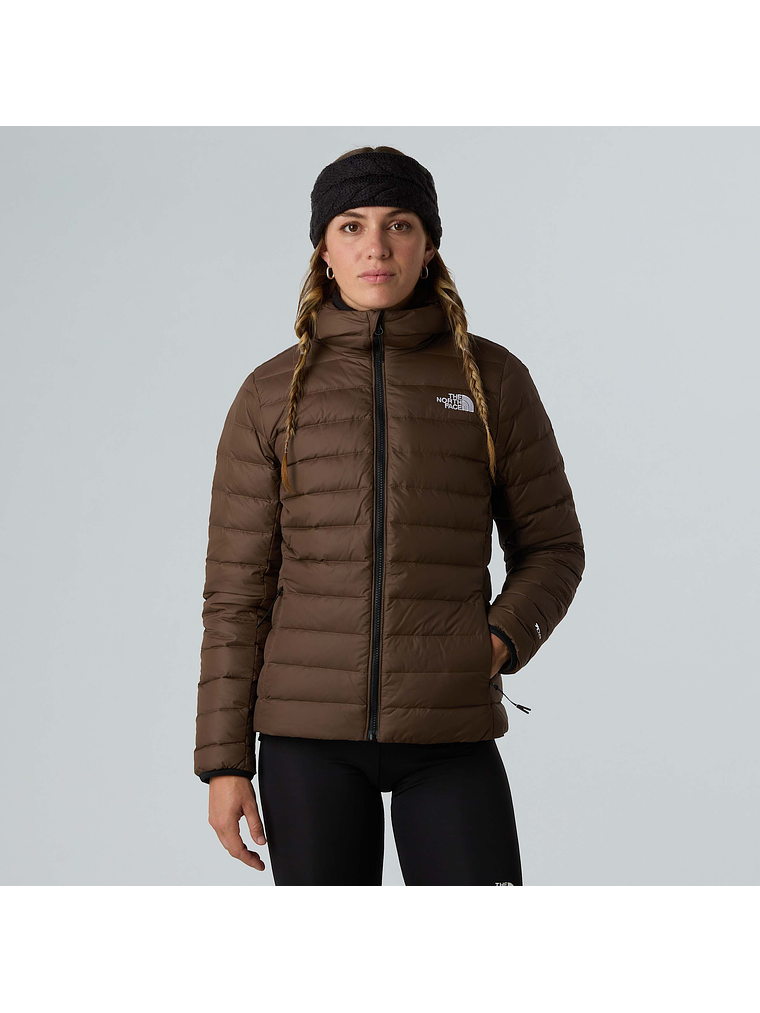 Chaqueta de plumón con capucha Classic para mujer 5