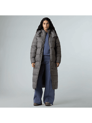 Parka larga de plumón con capucha Hydrenalite City para mujer
