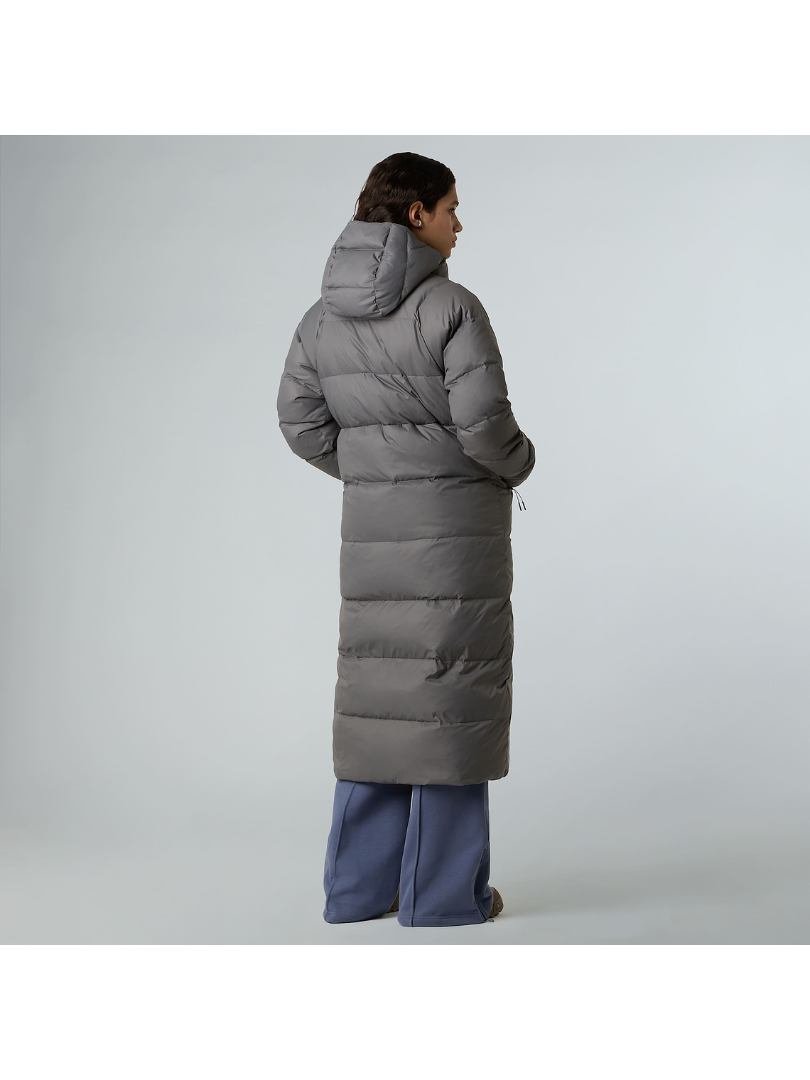 Parka larga de plumón con capucha Hydrenalite City para mujer 2