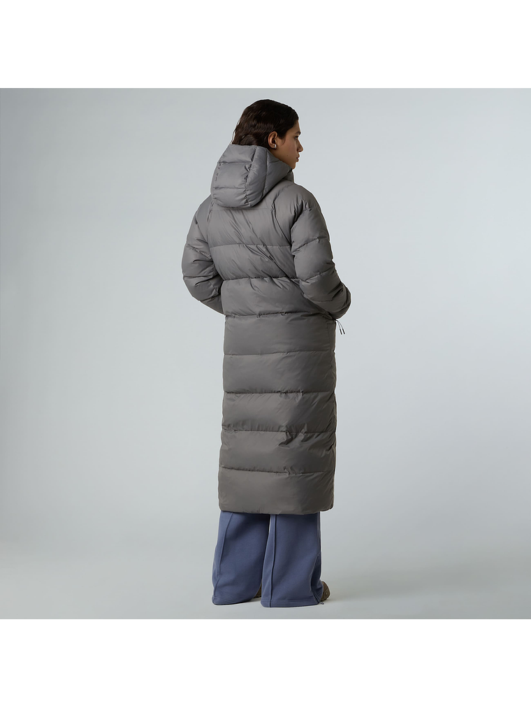 Parka larga de plumón con capucha Hydrenalite City para mujer 2