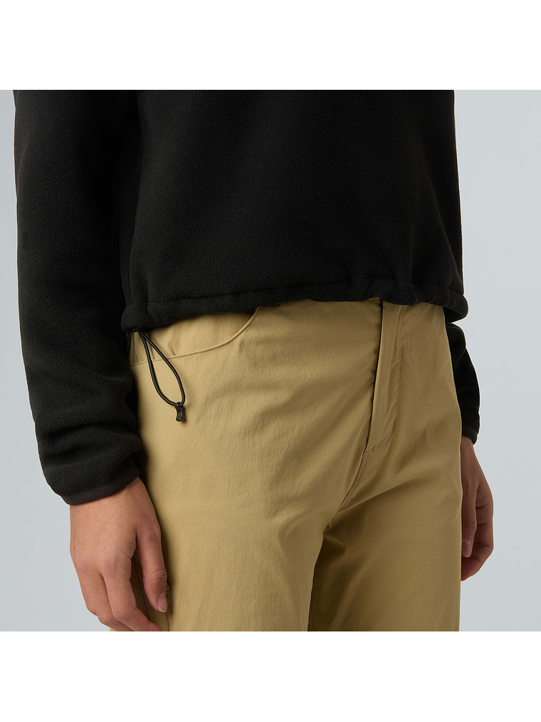 Forro polar corto con media cremallera Glacier para mujer 4