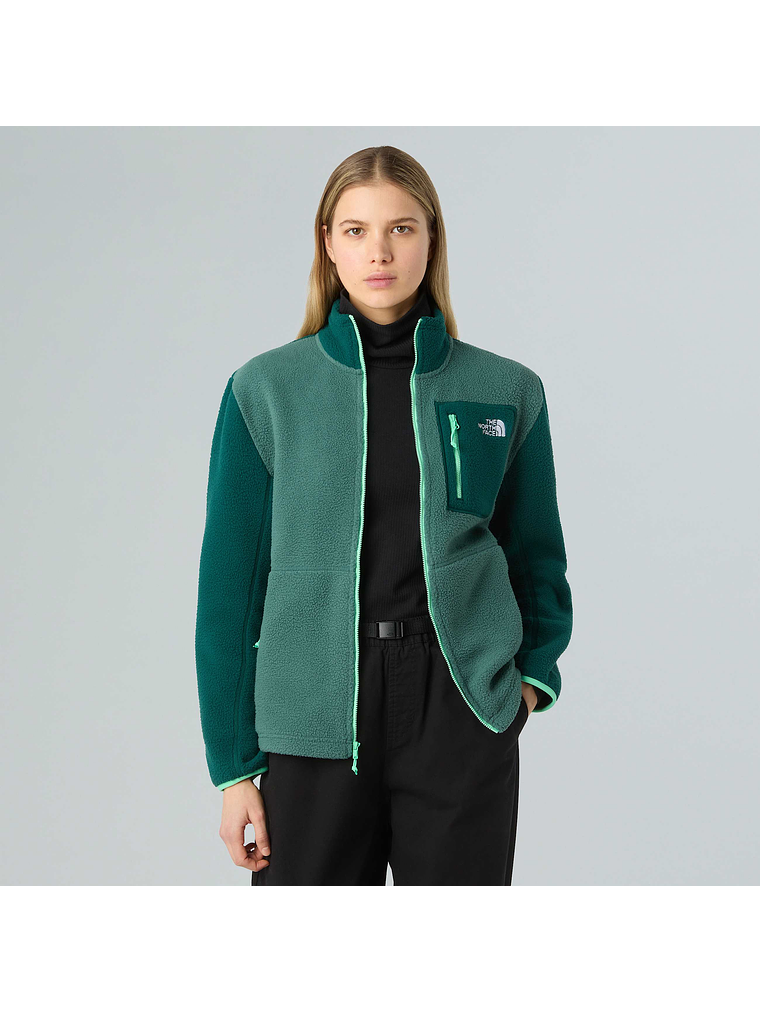 Chaqueta polar con cremallera integral Yumiori para mujer 3