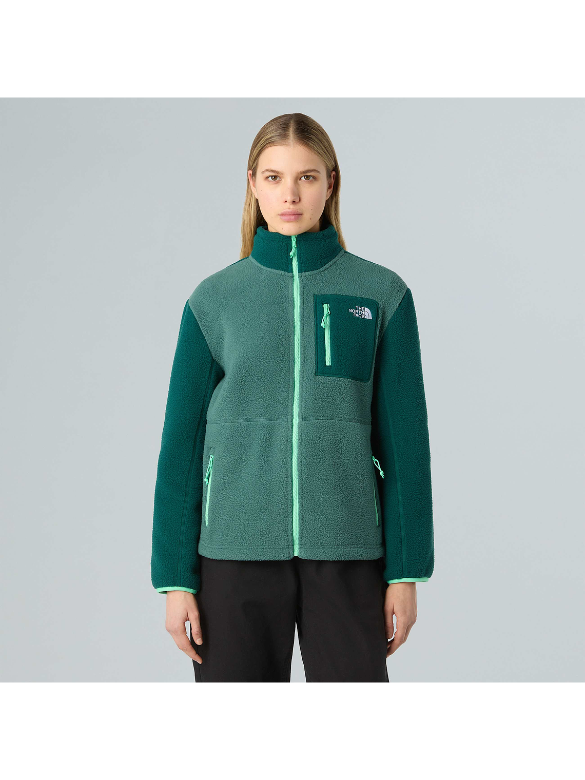 Chaqueta polar con cremallera integral Yumiori para mujer 4