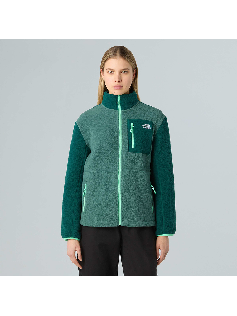 Chaqueta polar con cremallera integral Yumiori para mujer 4