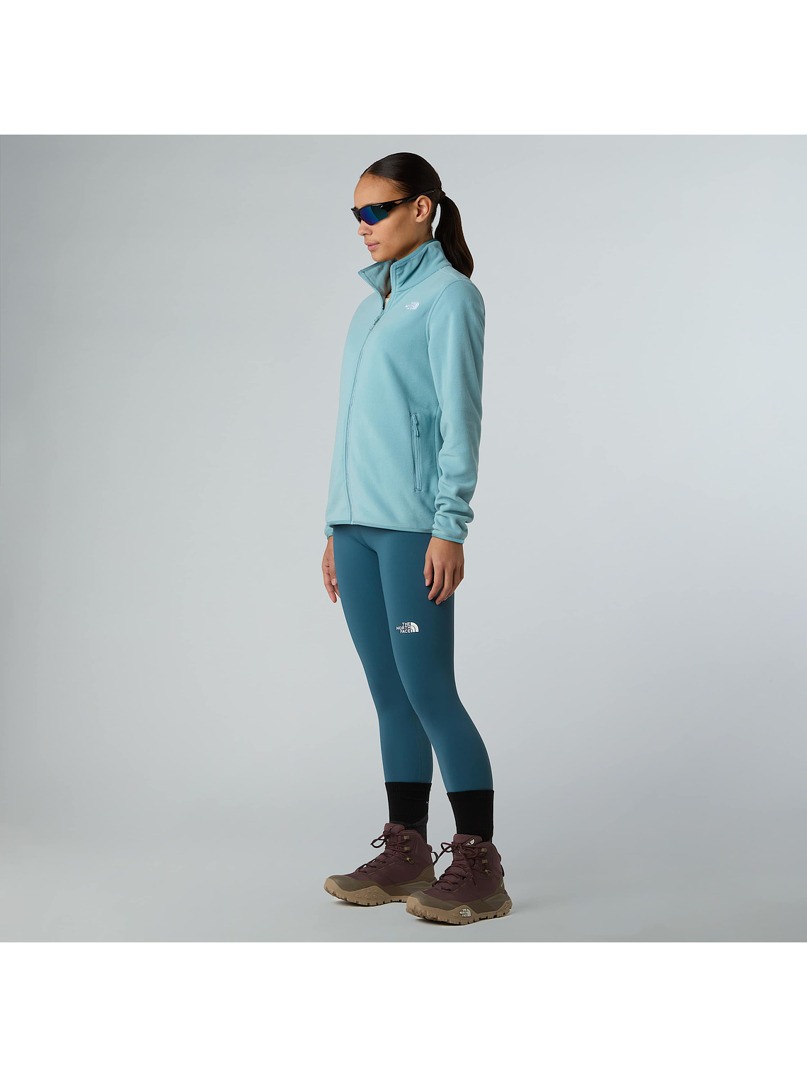 Forro polar con cremallera integral Glacier para mujer 1