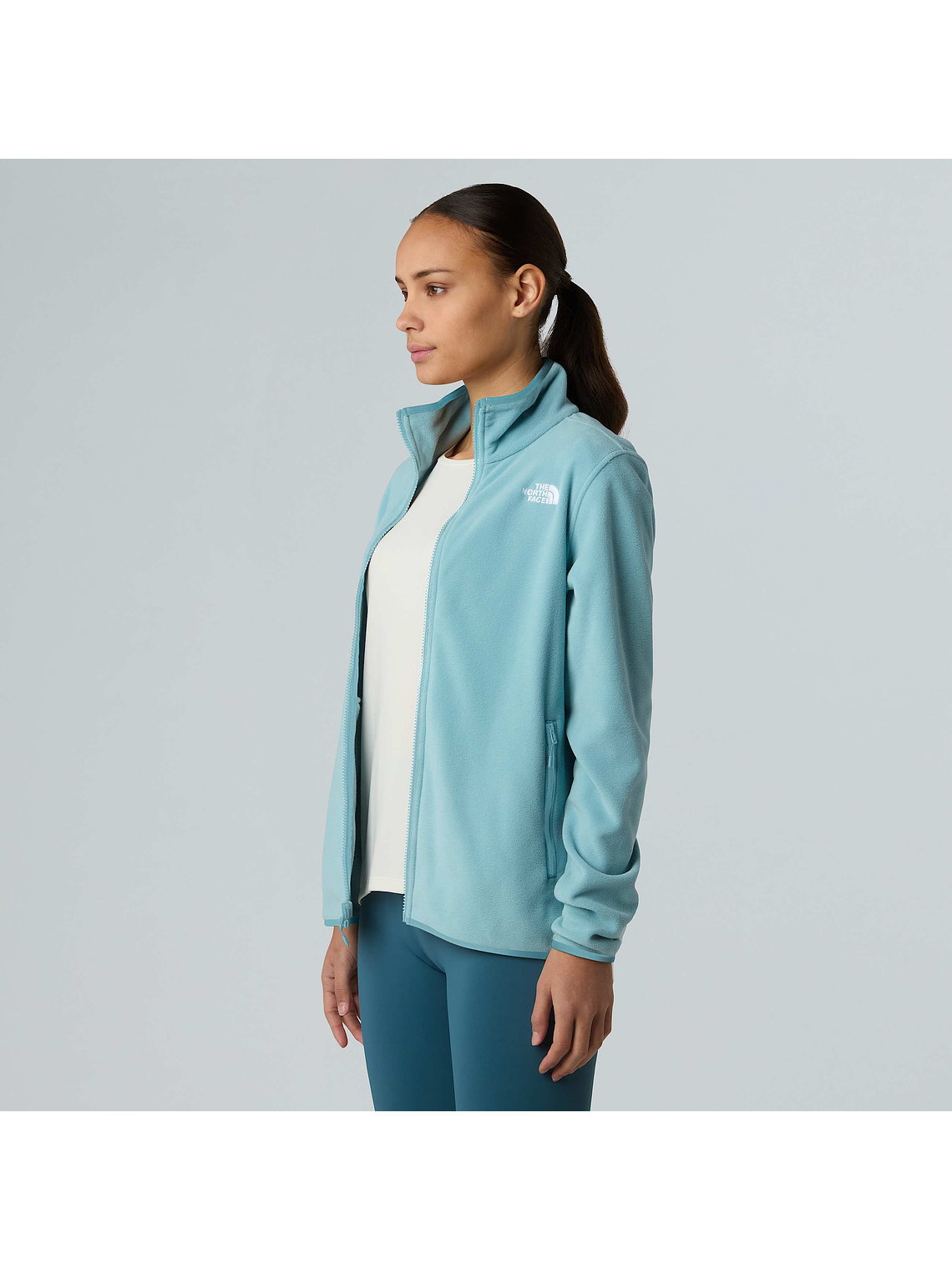 Forro polar con cremallera integral Glacier para mujer 3