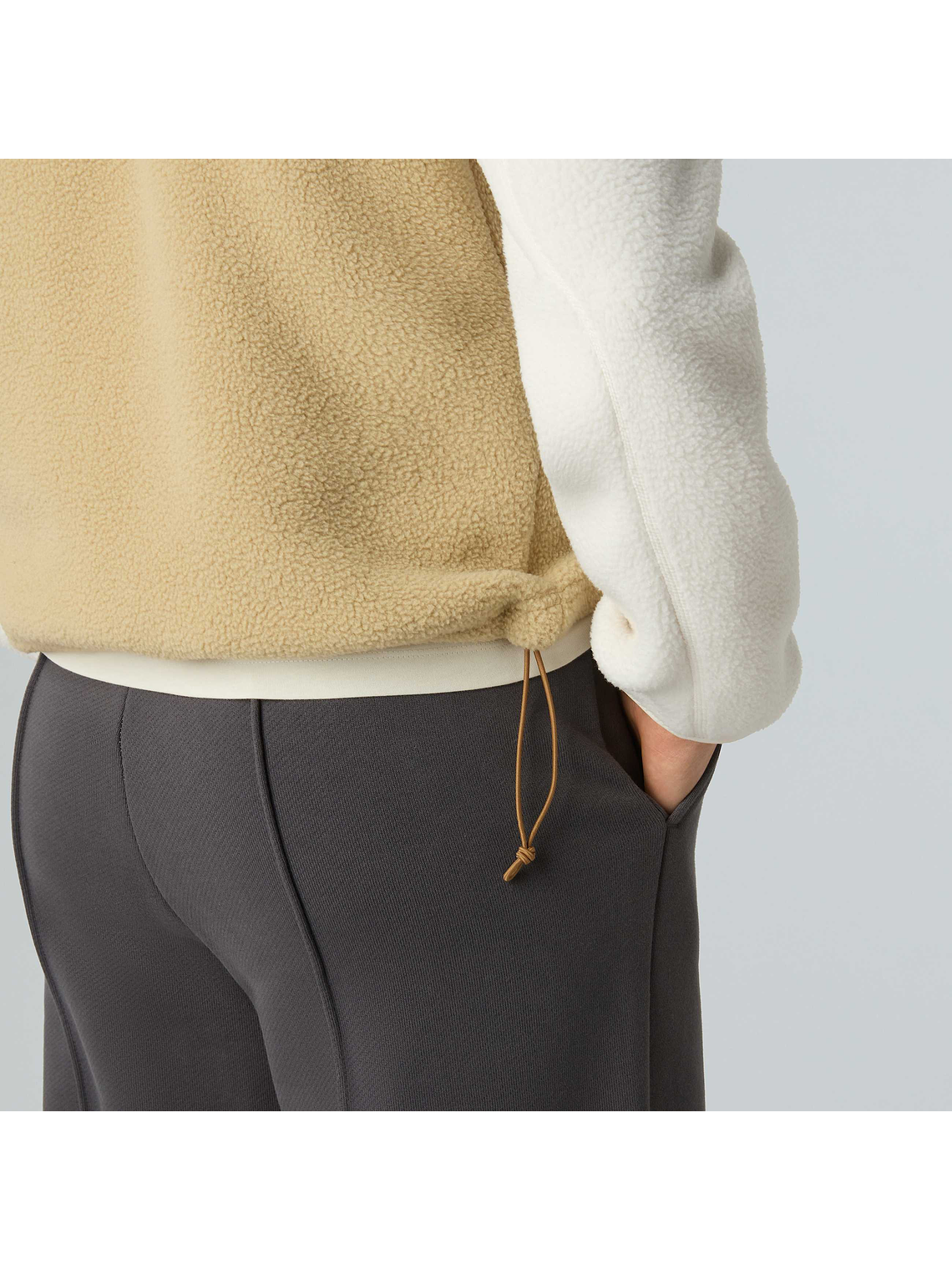 Chaqueta polar con cremallera de 1/4 Yumiori para mujer 4