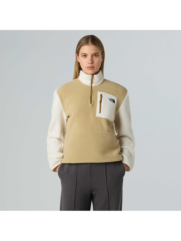 Chaqueta polar con cremallera de 1/4 Yumiori para mujer 5