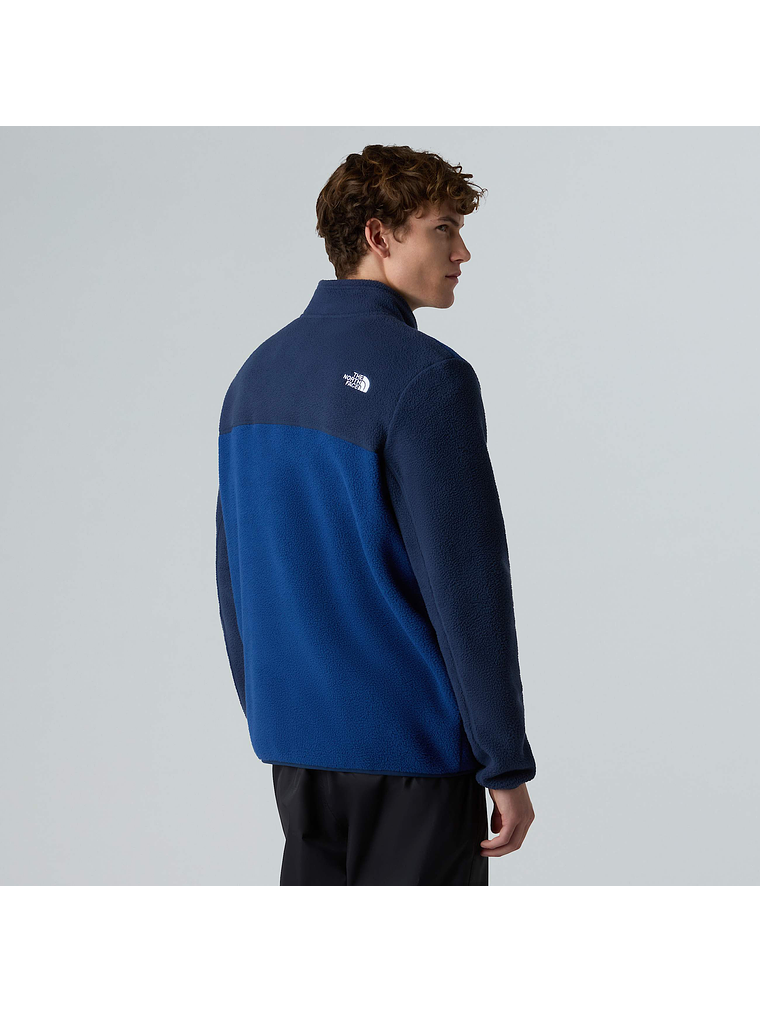 Chaqueta polar con cremallera integral Yumiori para hombre 4