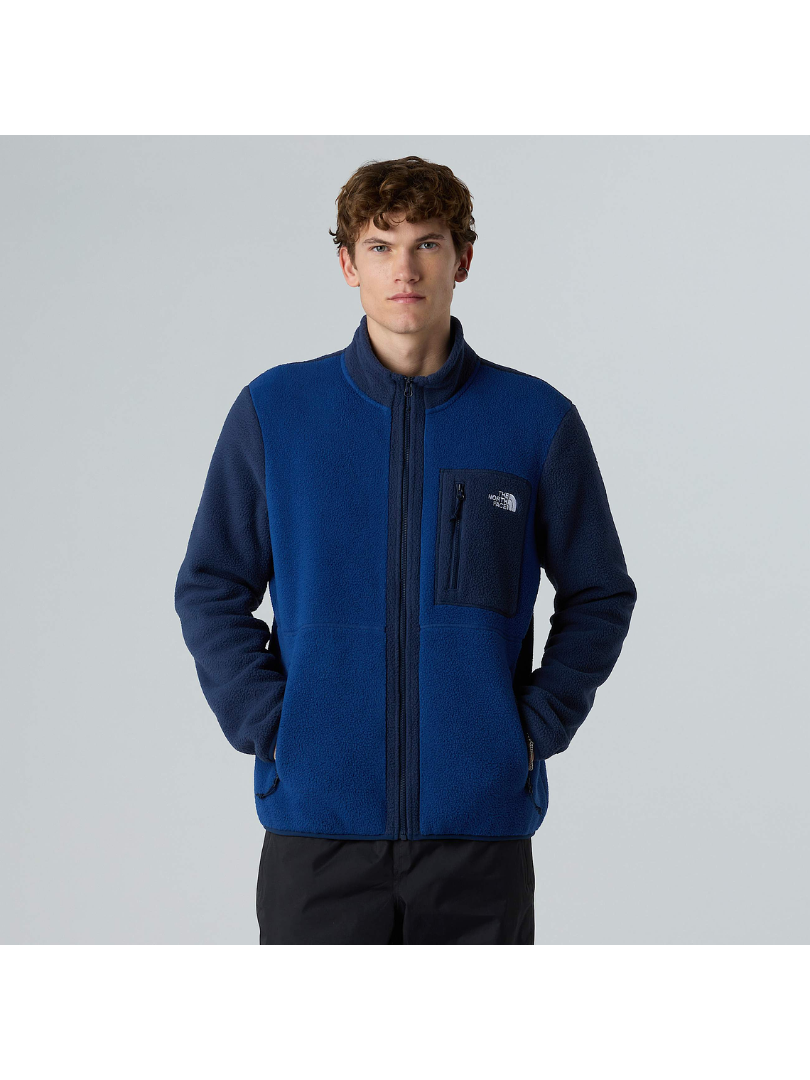 Chaqueta polar con cremallera integral Yumiori para hombre 1