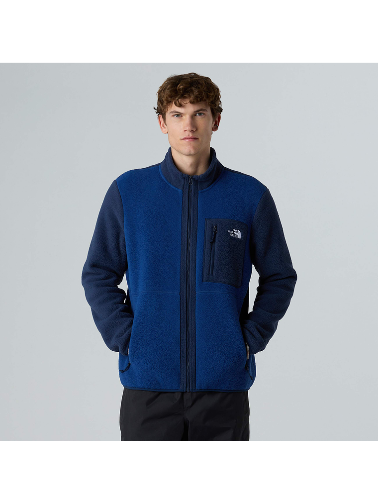 Chaqueta polar con cremallera integral Yumiori para hombre 1