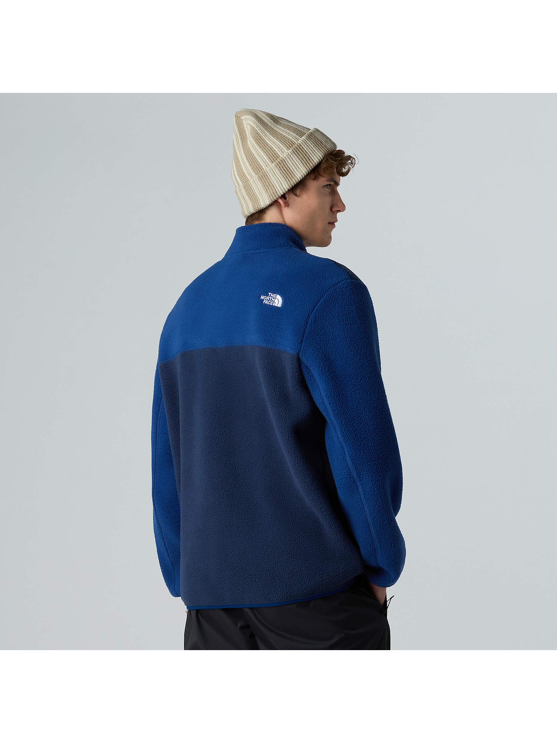 Chaqueta polar con cremallera de 1/4 Yumiori para hombre 2