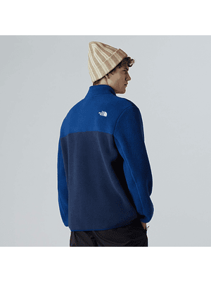 Chaqueta polar con cremallera de 1/4 Yumiori para hombre