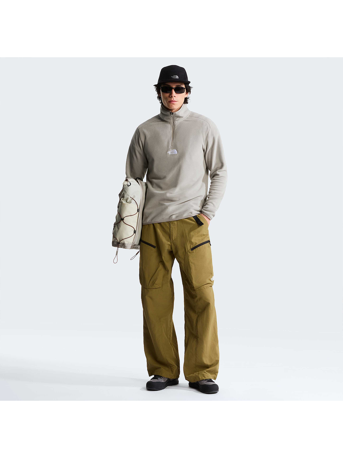 Forro polar con cremallera de 1/4 Glacier para hombre 1