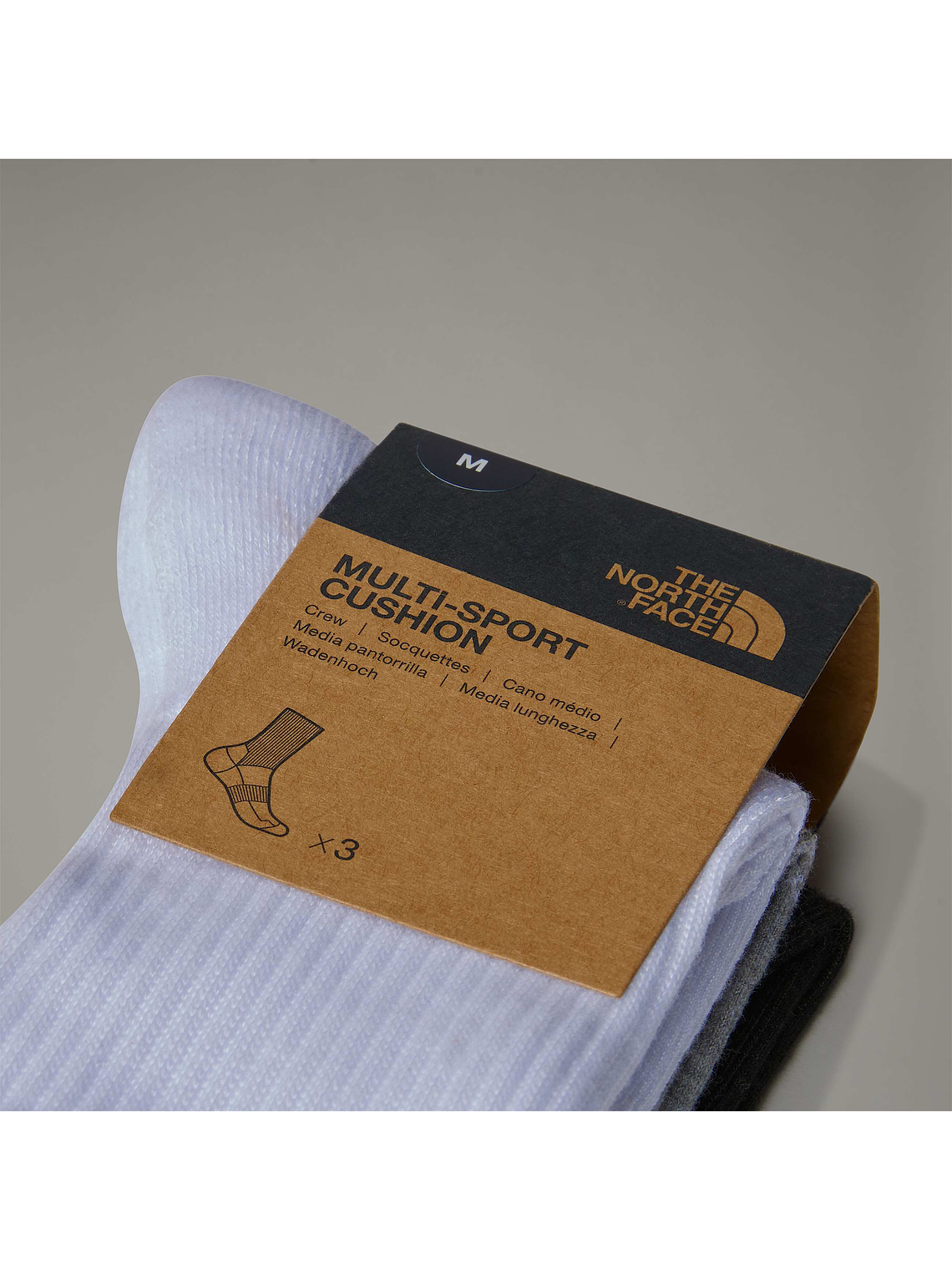 Calcetines altos con amortiguación Multi Sport 5