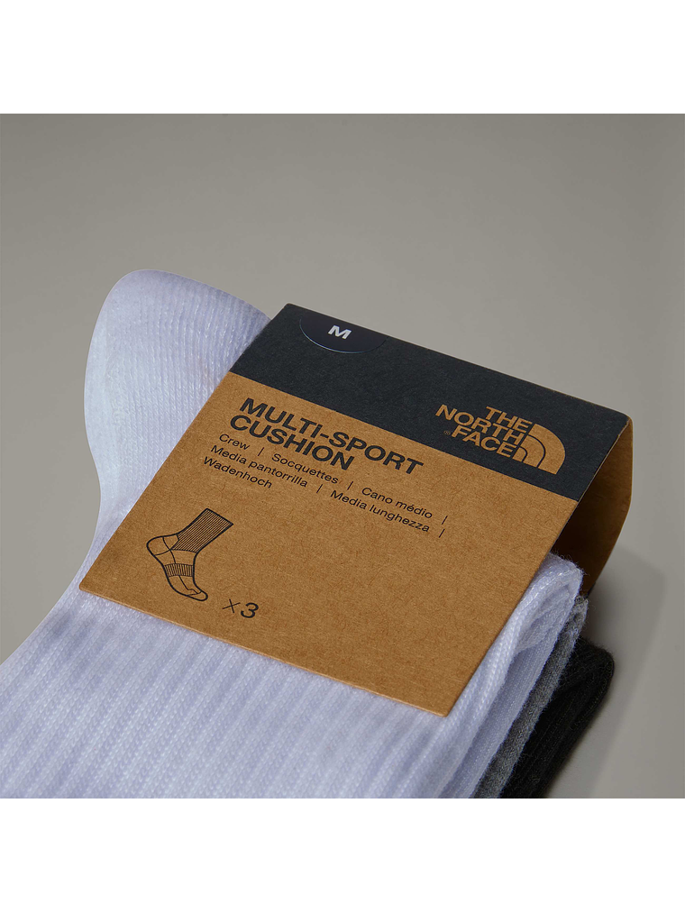 Calcetines altos con amortiguación Multi Sport 5