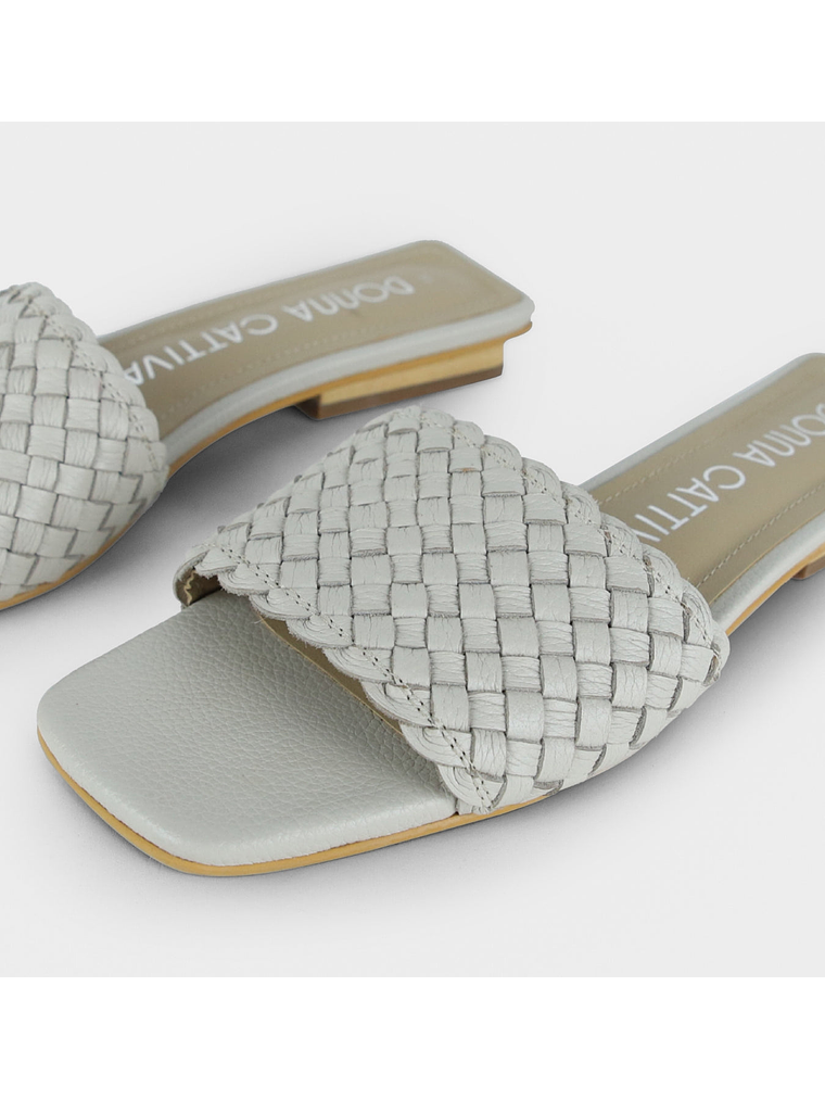 SANDALIA LITA - BLANCO OFF 5