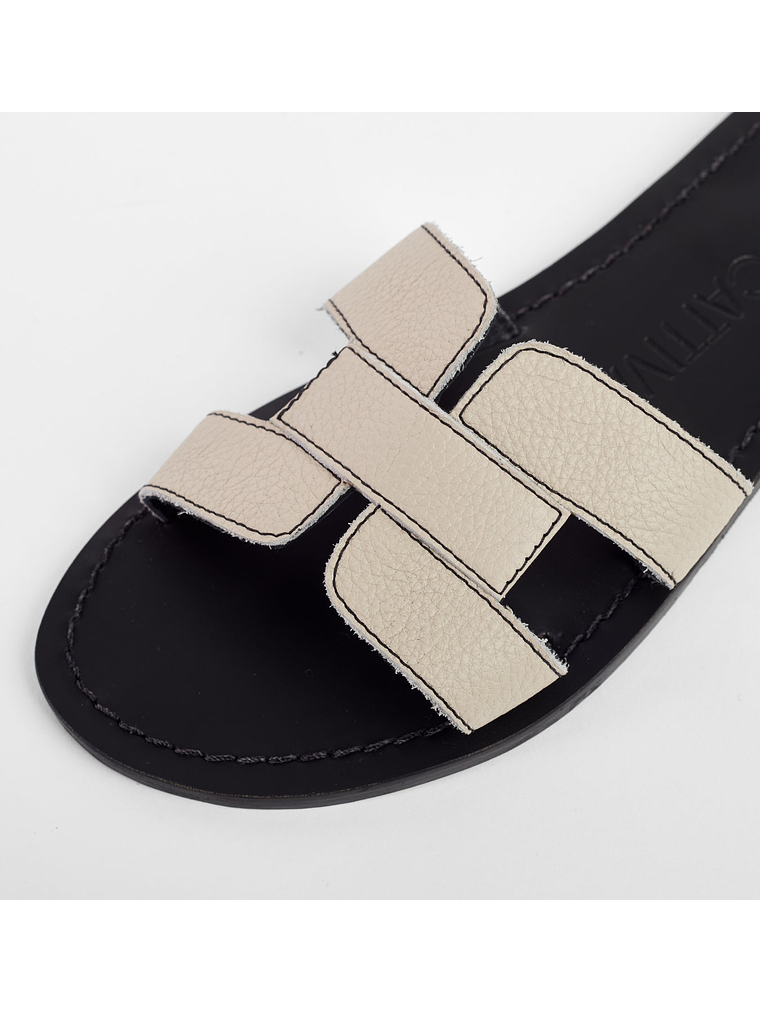 SANDALIA MIRA - MARFIL 5