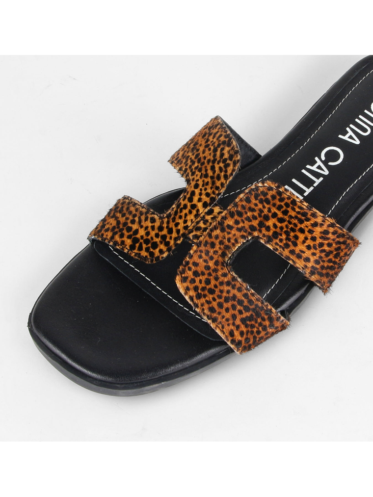 SANDALIA MIRE - PELO/CAMEL 5