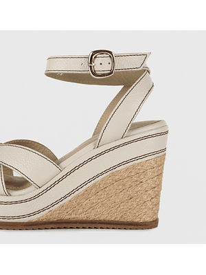 SANDALIA ENERO - VAINILLA