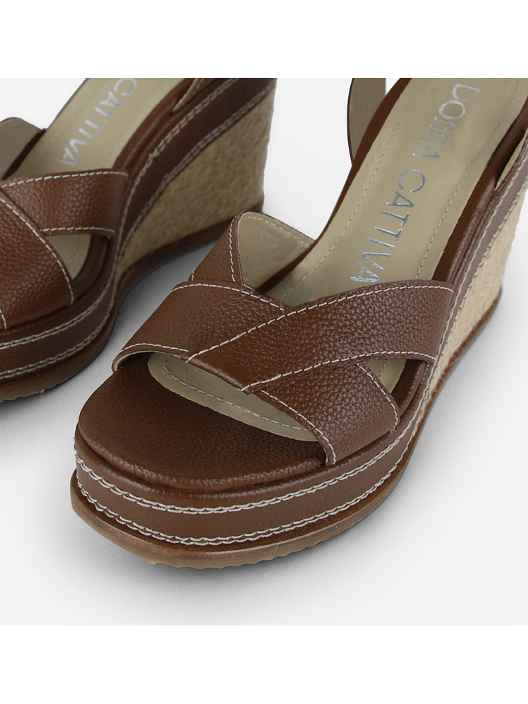 SANDALIA ENERO - TABACO 5