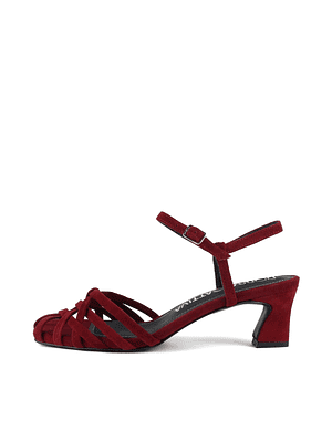 SANDALIA ROMA - GUINDA