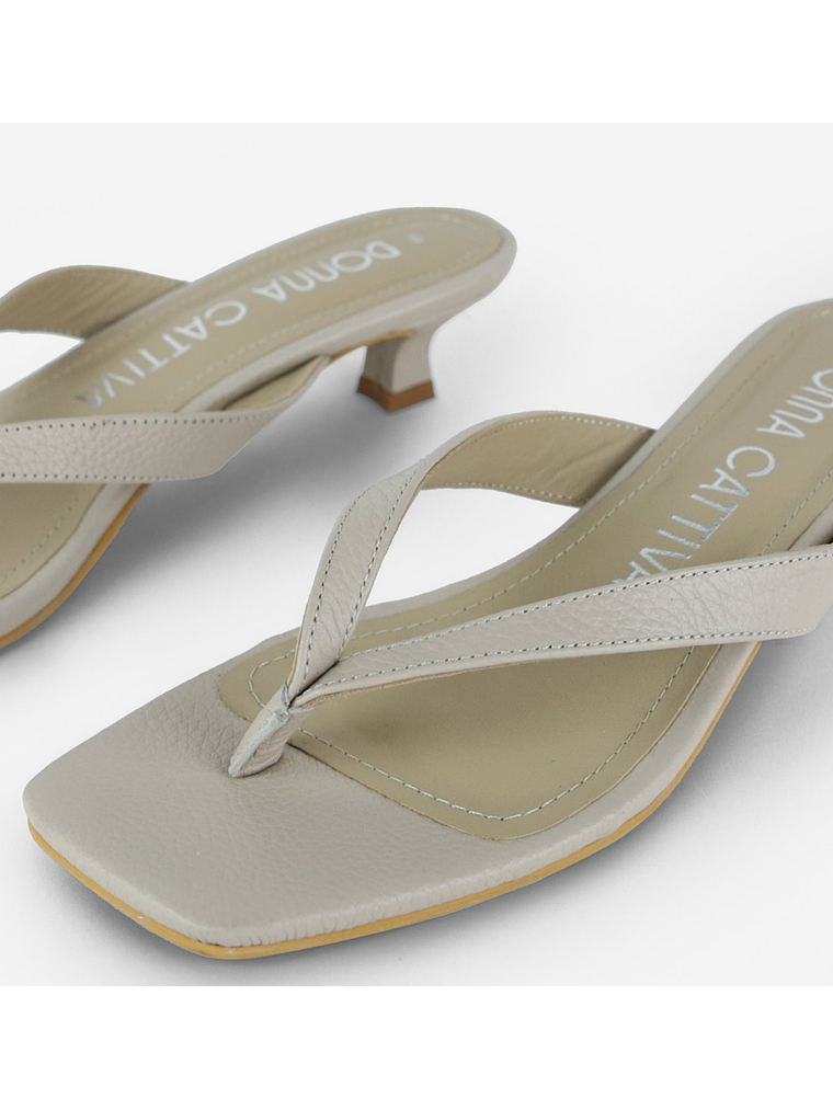 SANDALIA FRESA - MARFIL 5