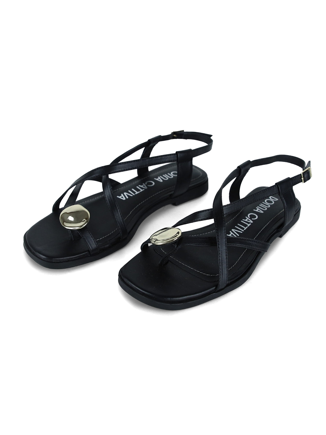 SANDALIA GIORGIA - NEGRO 3