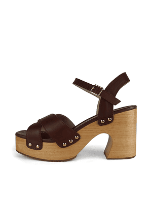 SANDALIA SAND - MARRON