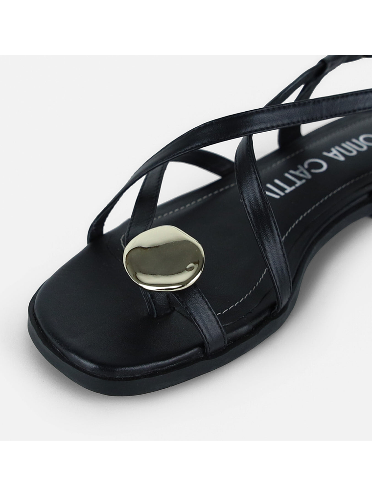 SANDALIA GIORGIA - NEGRO 5