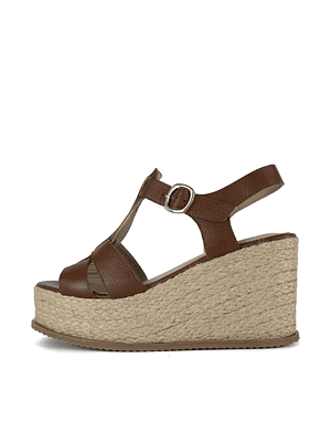 SANDALIA JIMENA - TABACO