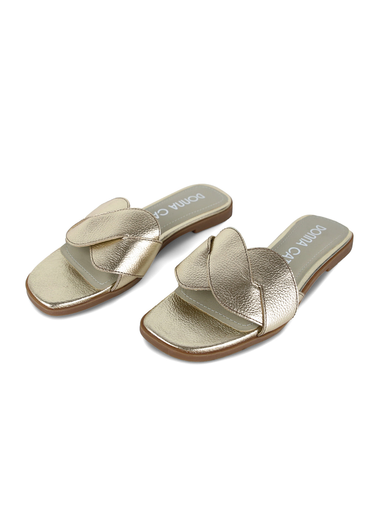 SANDALIA TRENZI - DORADO 3