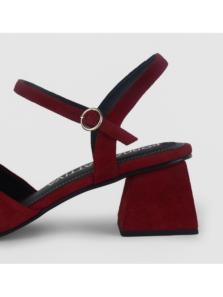 SANDALIA VERA - GUINDA 3