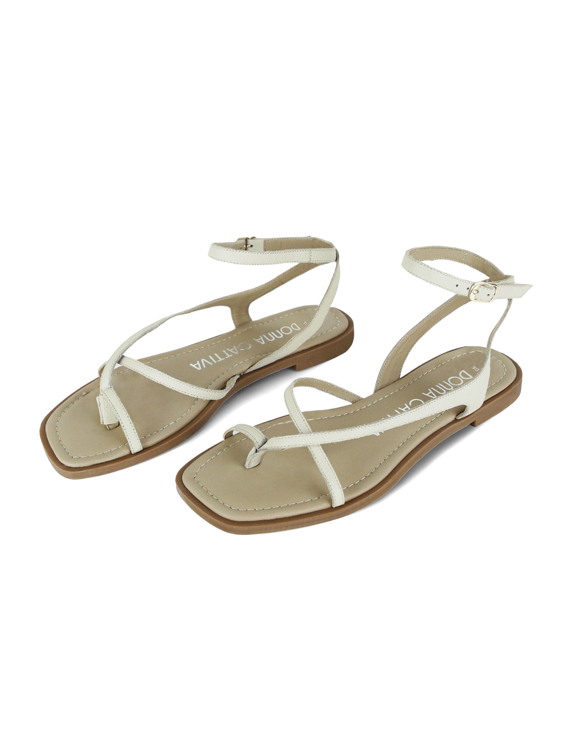 SANDALIA VALERIE - VAINILLA 3