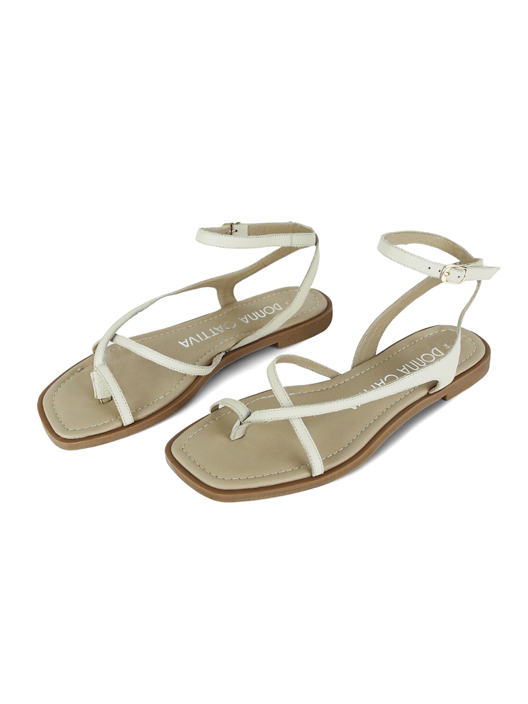 SANDALIA VALERIE - VAINILLA 3