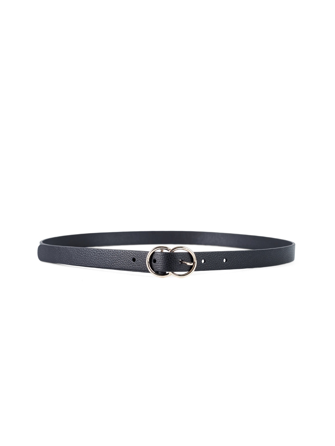 CINTURÓN MINI ENDLESS - NEGRO/DORADO 1