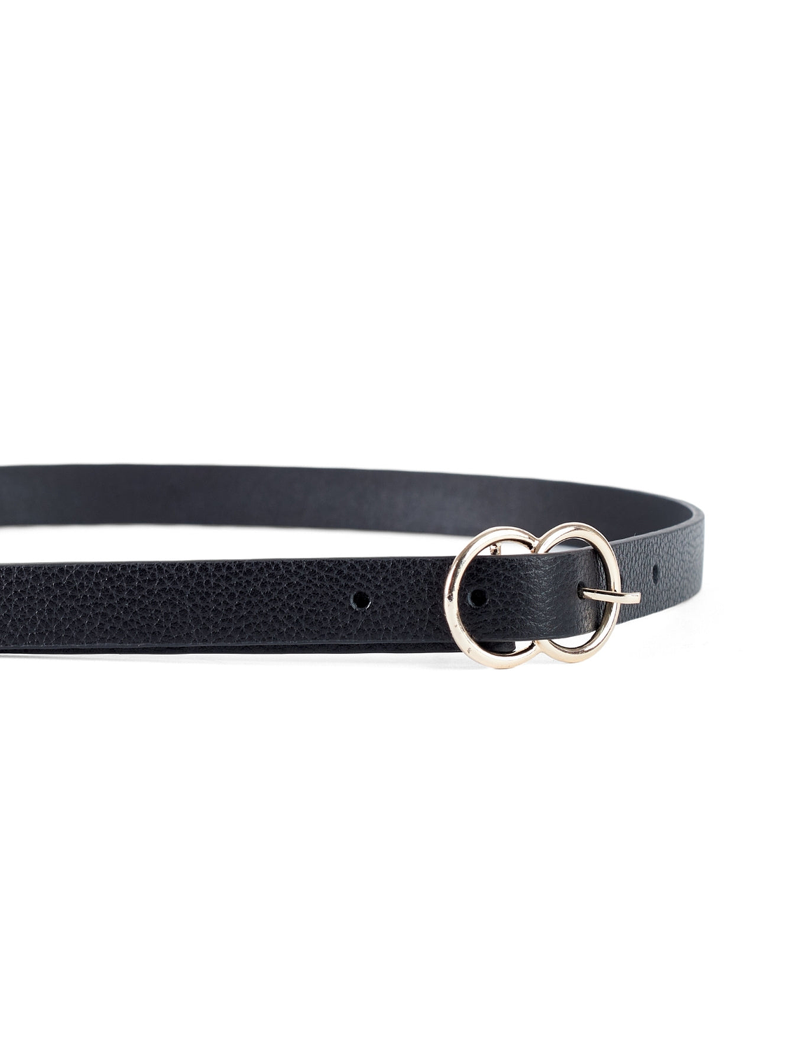 CINTURÓN MINI ENDLESS - NEGRO/DORADO 2