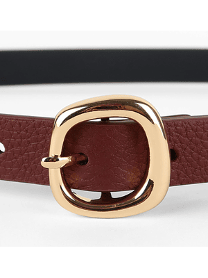 CINTURÓN PIAZZA - GUINDA