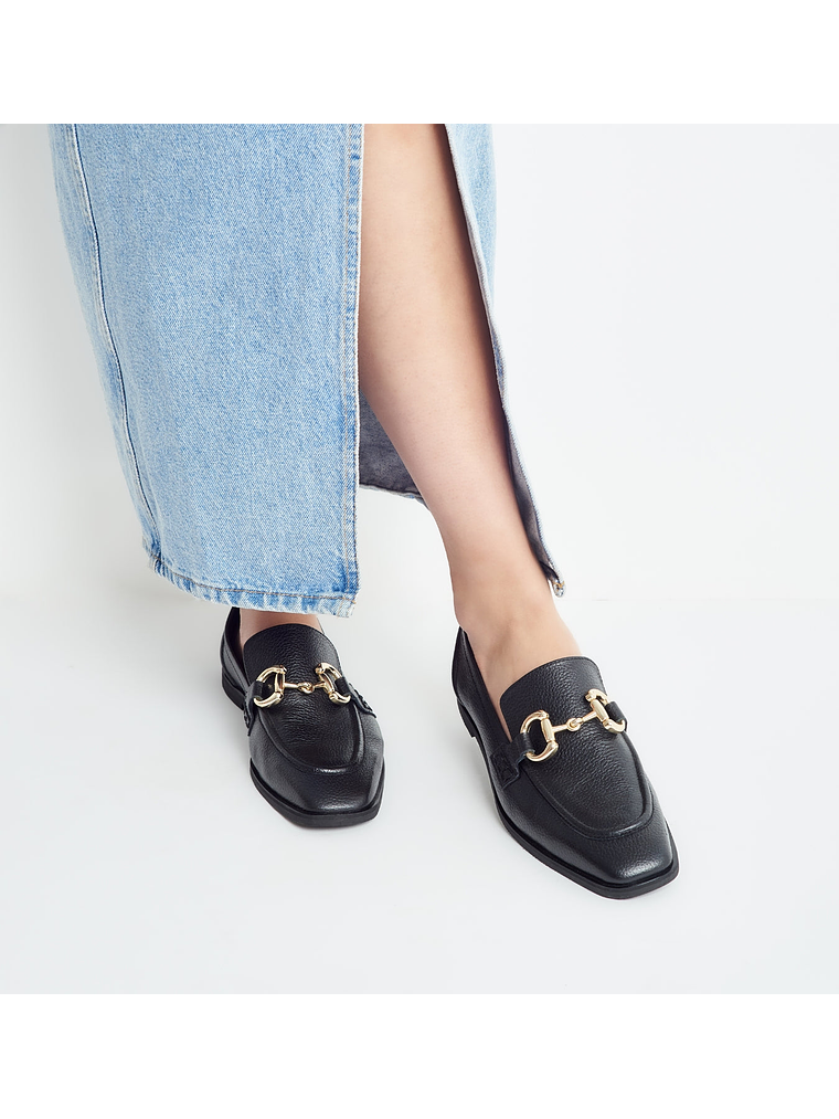 MOCASÍN ELBA - NEGRO 4