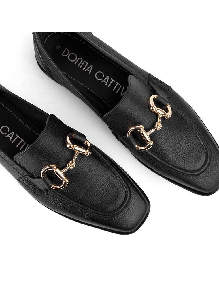 MOCASÍN ELBA - NEGRO 6