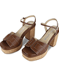 SANDALIA AVRIL - MARRÓN - Miniatura 3