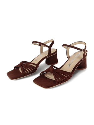 SANDALIA BRUSELAS - MARRÓN