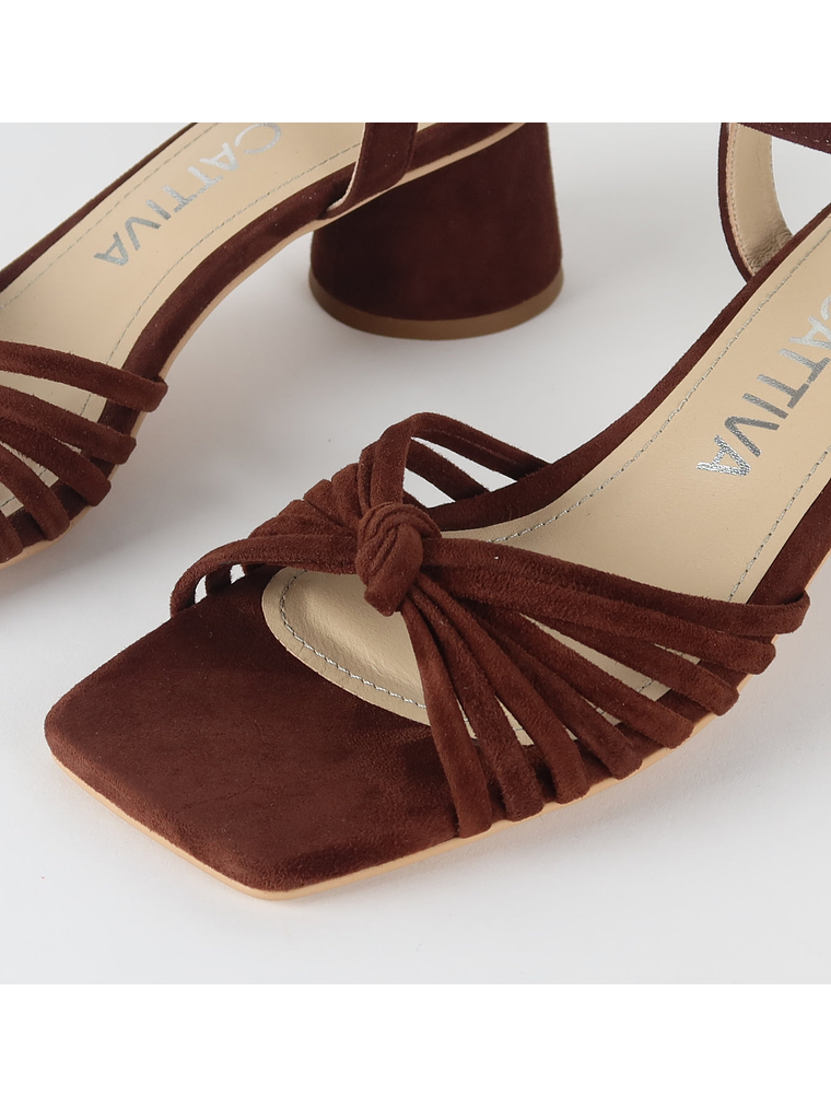 SANDALIA BRUSELAS - MARRÓN 3