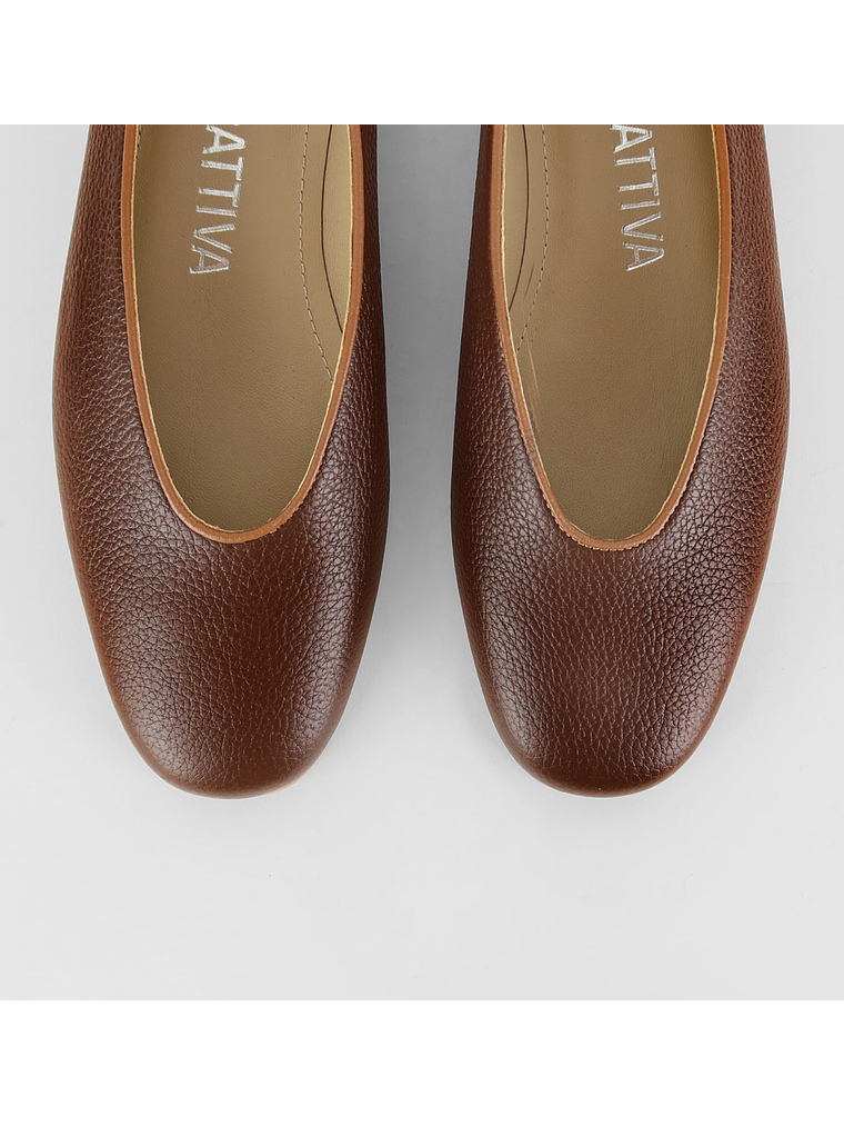 BALERINA NATI - MARRÓN 3